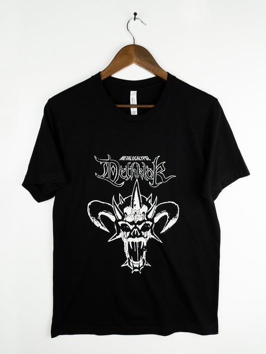 Metalocalypse Face Bone Tee by Titmouse Front View