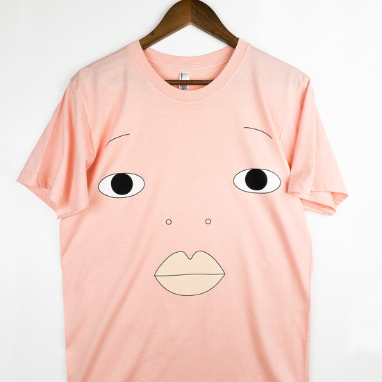 CHINA, IL! Baby Cakes FACE Tee! by Titmouse Front View