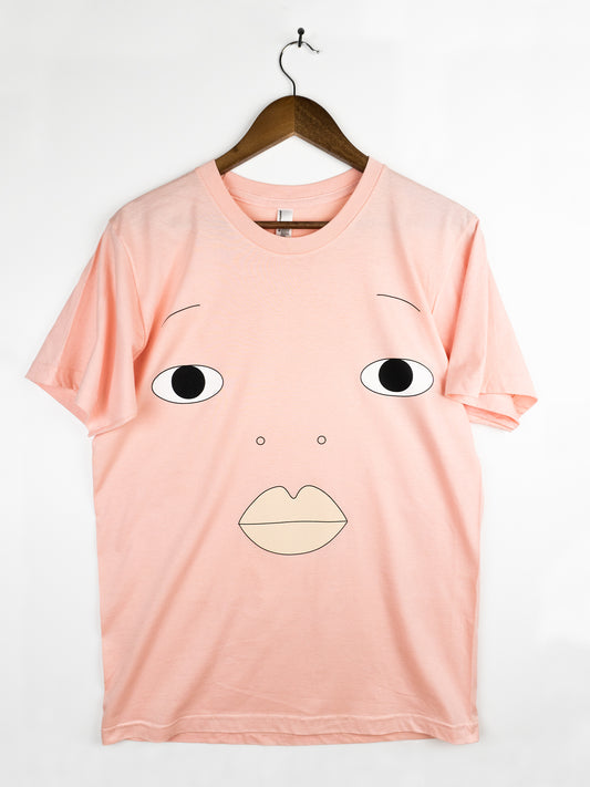 CHINA, IL! Baby Cakes FACE Tee! by Titmouse Front View