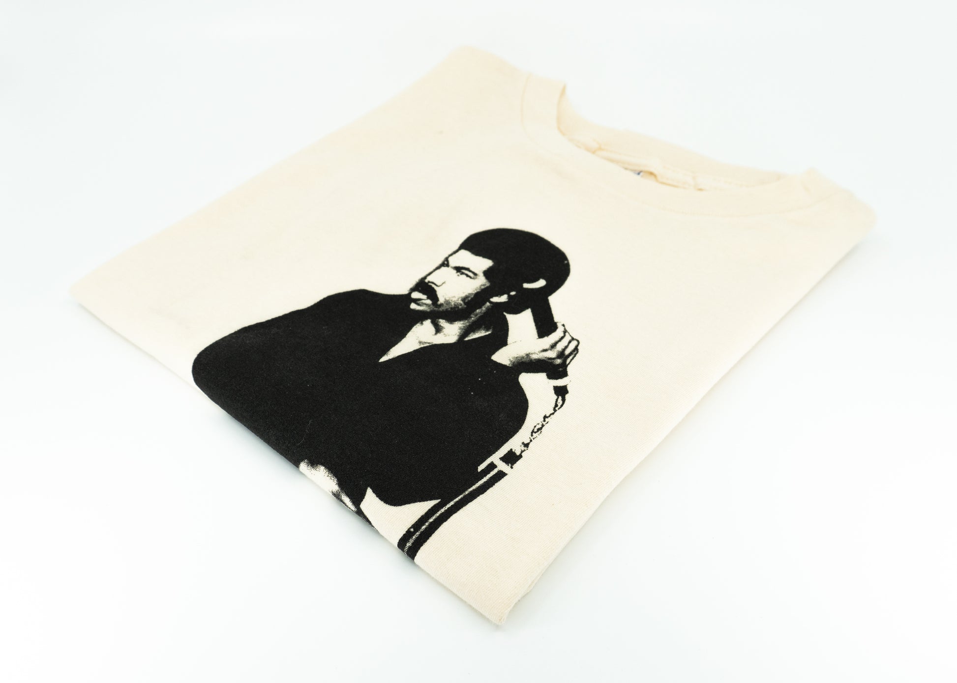 BLACK DYNAMITE! Mens "Nunchucks" Tee by Titmouse Detail View