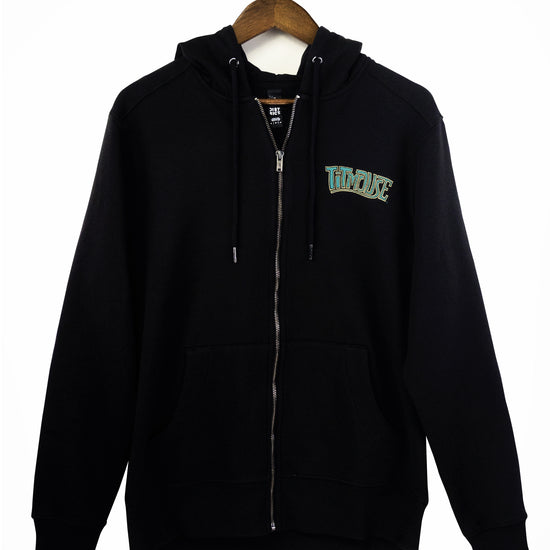 Titmouse Bigfoot Hoodie - Green by Titmouse Front View 2