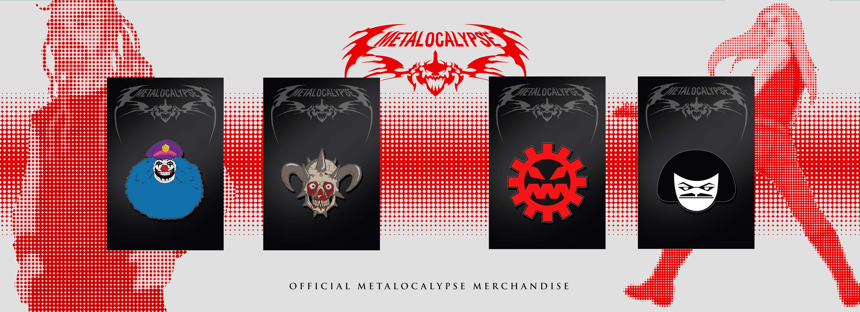 Official Metalocalypse Merchandise - Collectible Pins