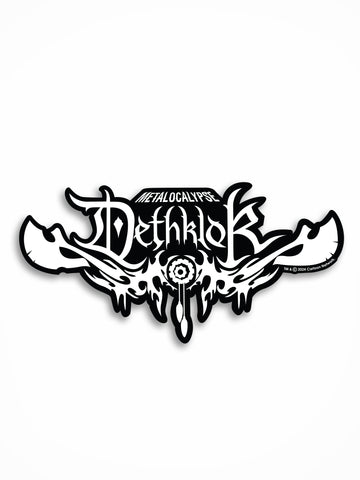 Metalocalypse Die-cut Sticker - Dethklok Logo