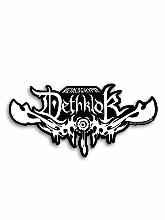 Metalocalypse Die-cut Sticker - Dethklok Logo