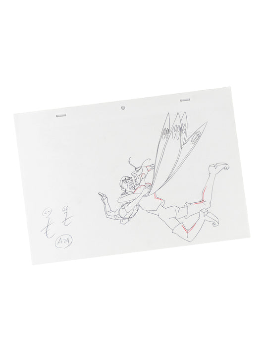 The Venture Bros. Animation Layout 068 w/ Certificate Signed by Jackson Publick and Doc Hammer