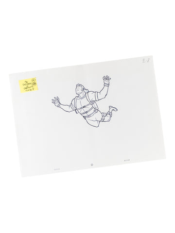 The Venture Bros. Animation Layout 071 w/ Certificate Signed by Jackson Publick and Doc Hammer