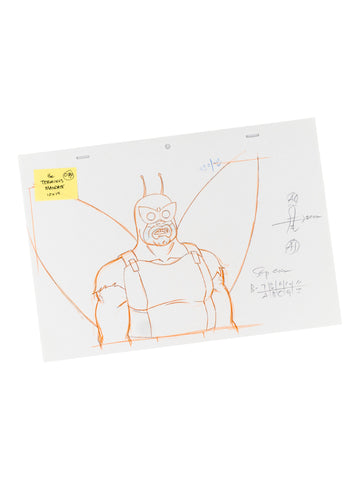 The Venture Bros. Animation Layout 079 w/ Certificate Signed by Jackson Publick and Doc Hammer