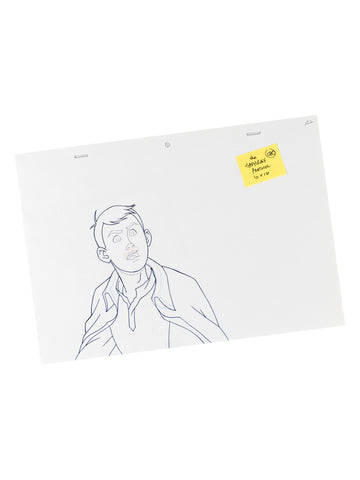 The Venture Bros. Animation Layout 080 w/ Certificate Signed by Jackson Publick and Doc Hammer