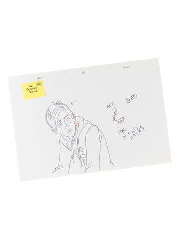 The Venture Bros. Animation Layout 081 w/ Certificate Signed by Jackson Publick and Doc Hammer