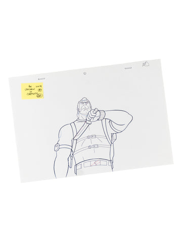 The Venture Bros. Animation Layout 082 w/ Certificate Signed by Jackson Publick and Doc Hammer
