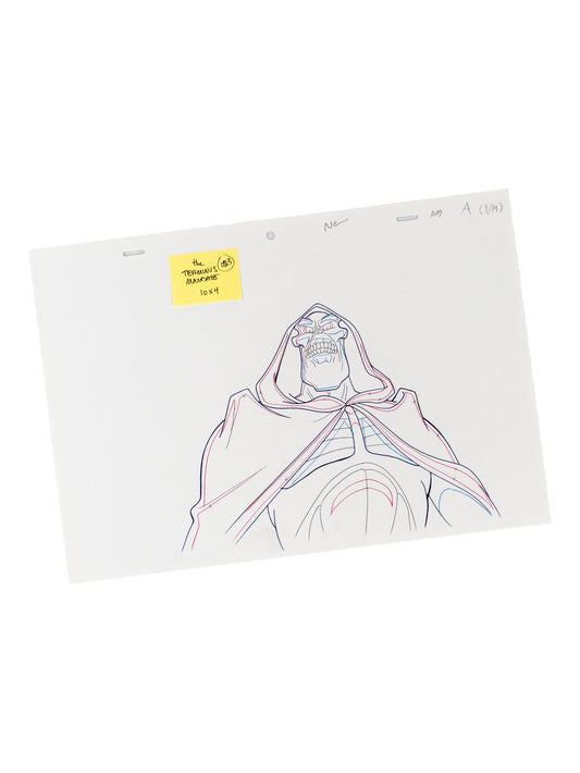 The Venture Bros. Animation Layout 083 w/ Certificate Signed by Jackson Publick and Doc Hammer