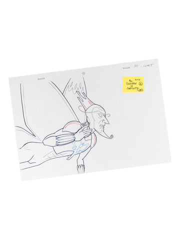 The Venture Bros. Animation Layout 091 w/ Certificate Signed by Jackson Publick and Doc Hammer