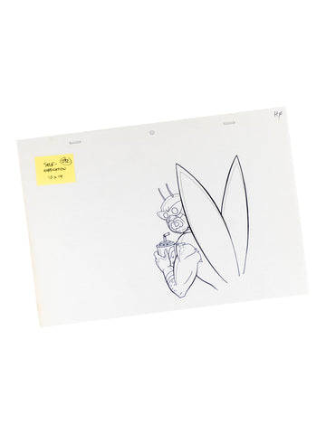 The Venture Bros. Animation Layout 092 w/ Certificate Signed by Jackson Publick and Doc Hammer