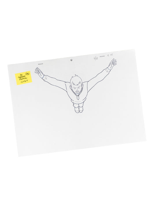 The Venture Bros. Animation Layout 096 w/ Certificate Signed by Jackson Publick and Doc Hammer