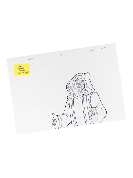 The Venture Bros. Animation Layout 097 w/ Certificate Signed by Jackson Publick and Doc Hammer