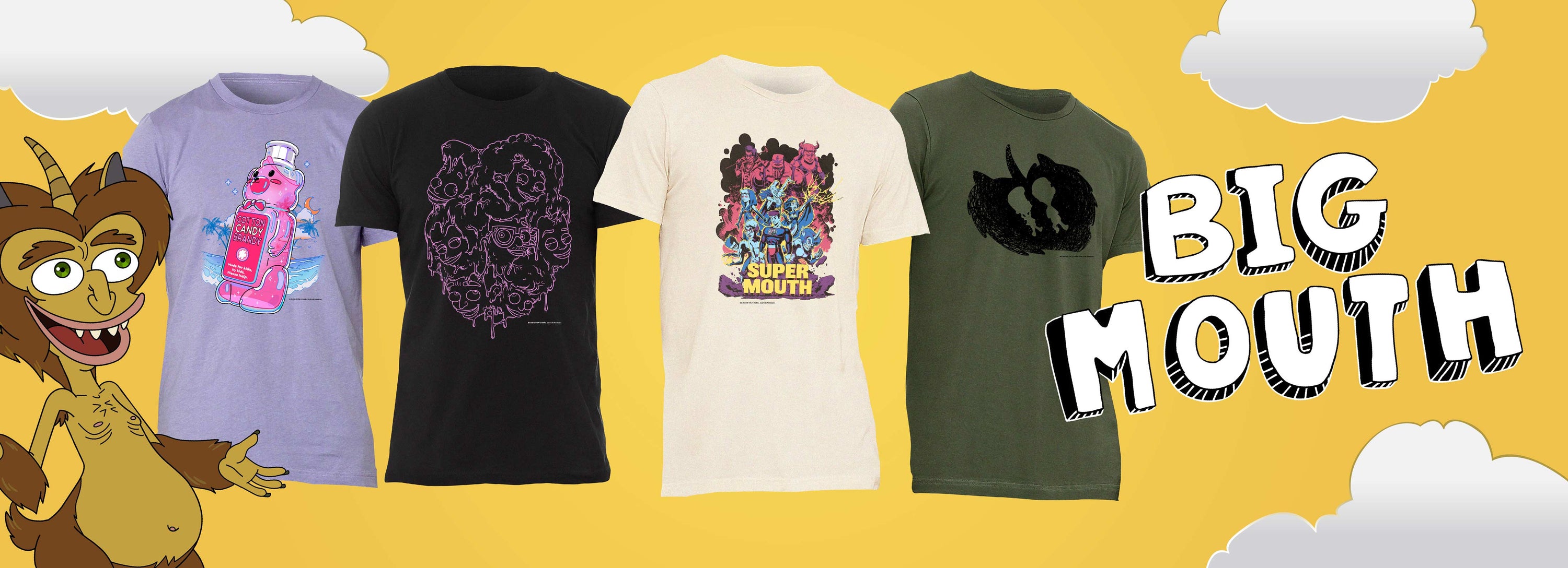 Big Mouth Official T-shirts
