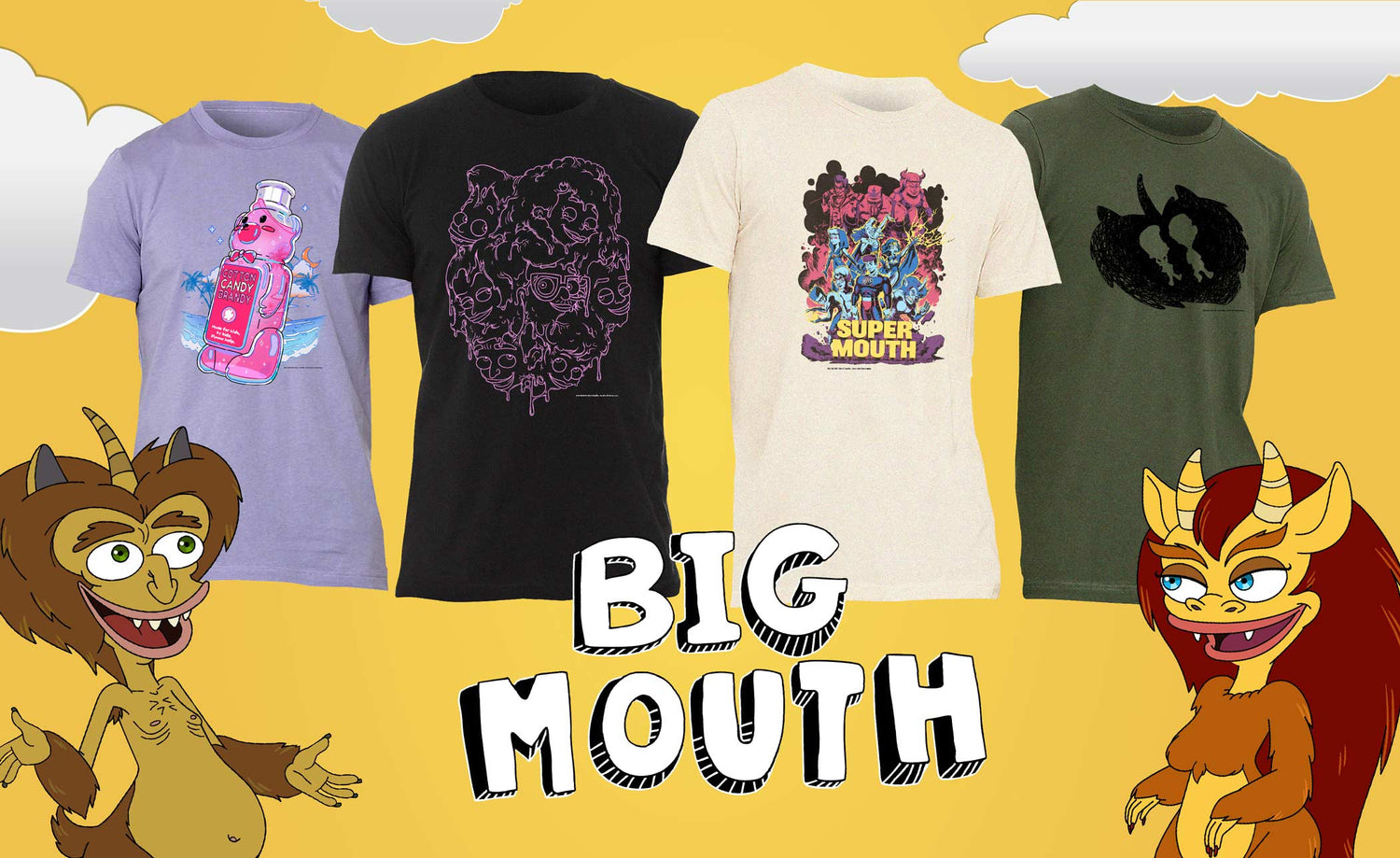 Big Mouth Official T-shirts