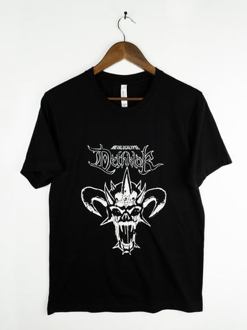 Metalocalypse Face Bone Tee by Titmouse Front View