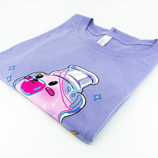 Big Mouth For Kids By Kids (F.K.B.K.) T-Shirt by Titmouse Detail View