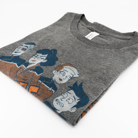 LD x Strange New Worlds: Those Old Scientists - Crossover Tee by Titmouse Detail View