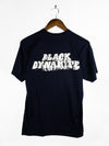 BLACK DYNAMITE! Mens "Black Dynamite Crew" Tee - Navy by Titmouse Back View