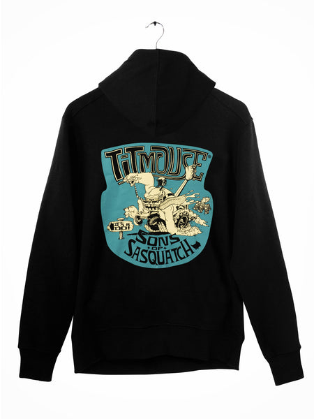 Titmouse Bigfoot Hoodie - Green – Titmouse Stuff