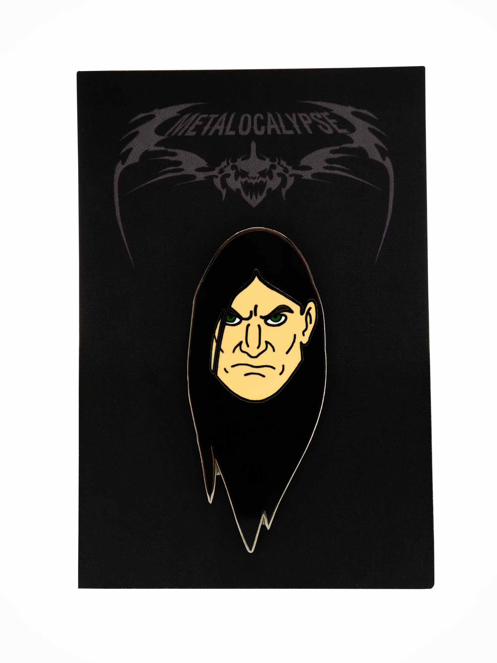 Metalocalypse Enamel Pin - Nathan Explosion – Titmouse Stuff