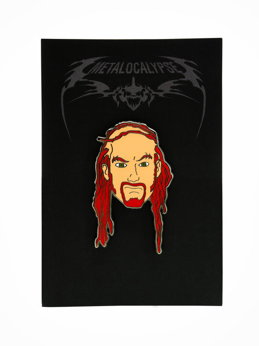 Metalocalypse Enamel Pin - Pickles the Drummer