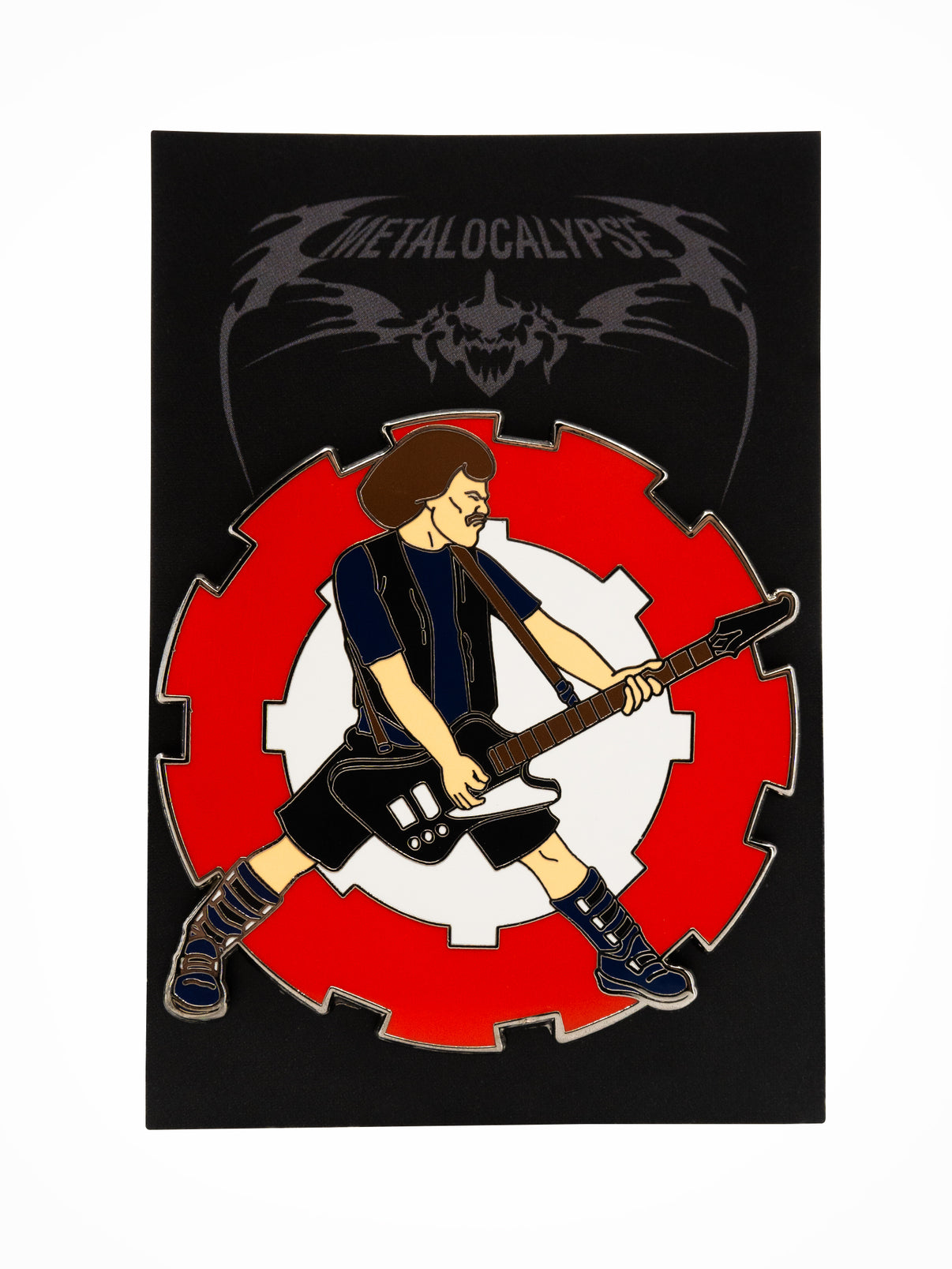 Metalocalypse Enamel Pin - Dethklok William Murderface – Titmouse Stuff