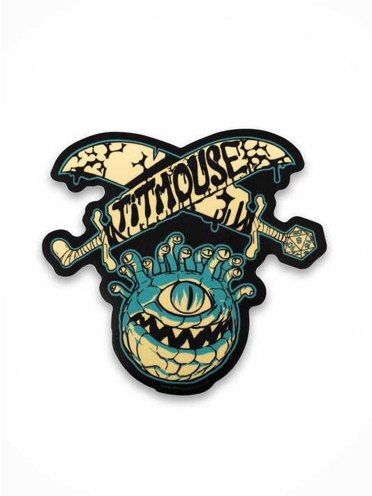 Titmouse Floating Eye Beast Die-cut Sticker