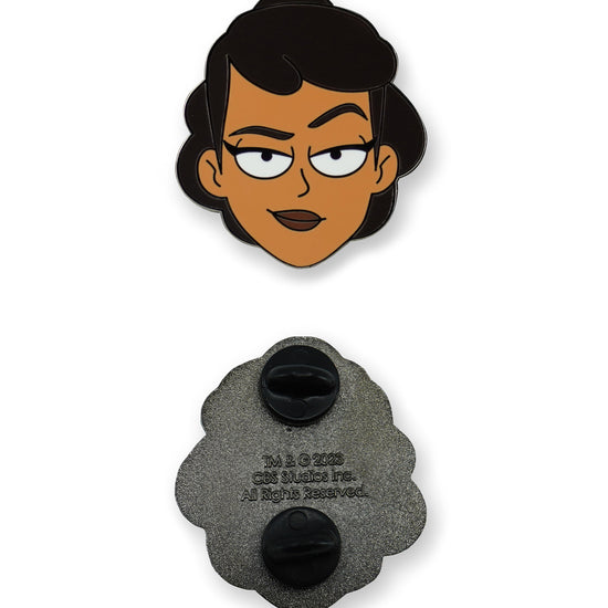 Star Trek: Lower Decks Enamel Pin - Mariner by Titmouse Front and Back View