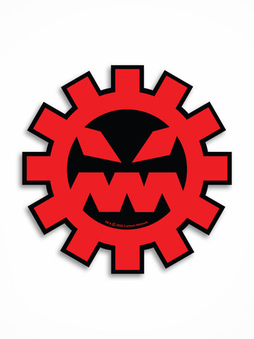 Metalocalypse Die-cut Sticker - Klokateer Symbol