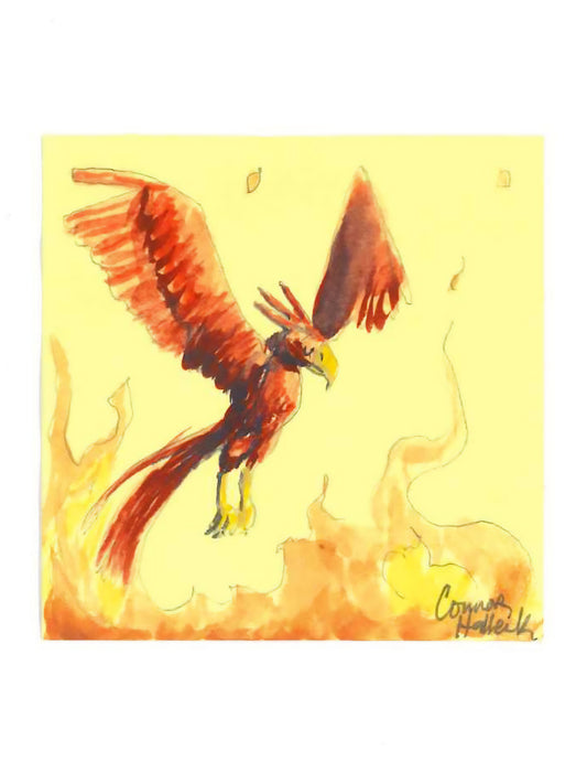 CA Fire Relief Titmouse Charity Auction - REBIRTH by CONNOR HALLECK