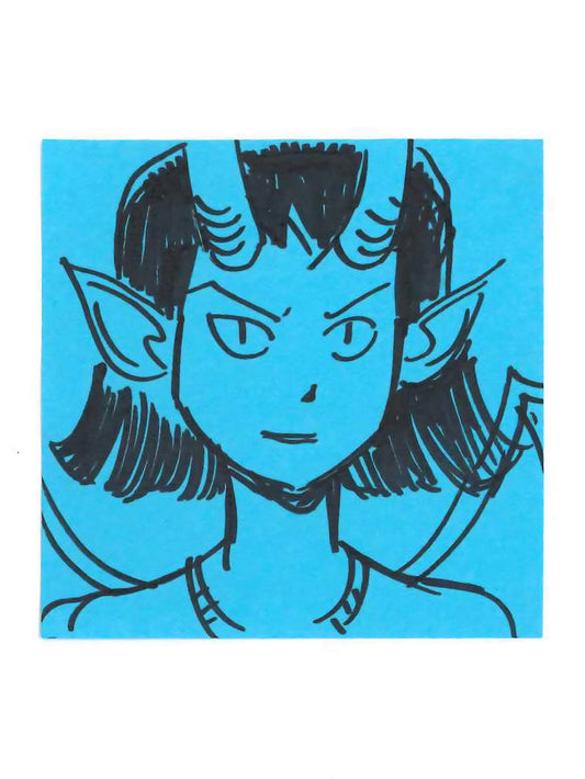 CA Fire Relief Titmouse Charity Auction - DEMON GIRL by GIANCARLO VOLPE