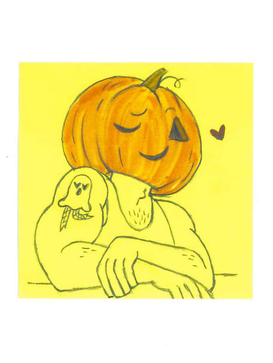CA Fire Relief Titmouse Charity Auction - MR. HALLOWEEN by KATHRYN FISCHER
