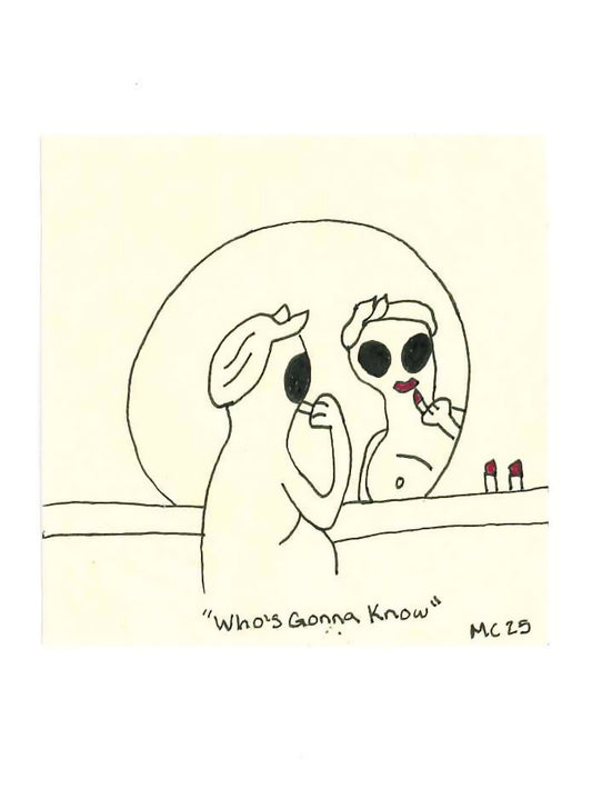 CA Fire Relief Titmouse Charity Auction - WHO'S GONNA KNOW by MACY CASTO