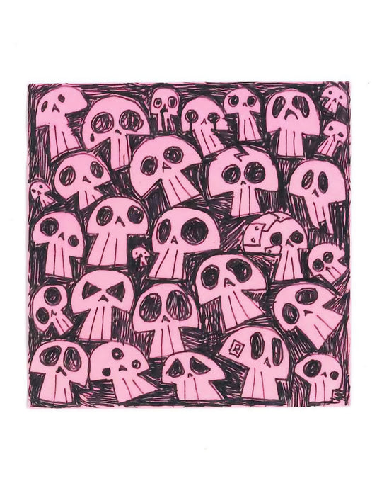 CA Fire Relief Titmouse Charity Auction - SKULL-A-PALOOZA by NATHAN RICO