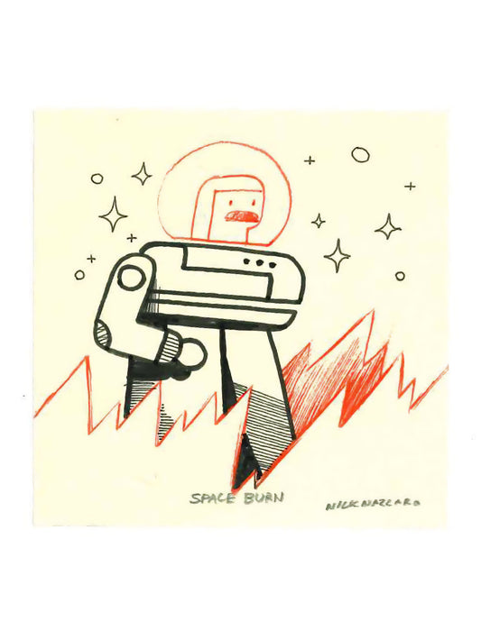 CA Fire Relief Titmouse Charity Auction - SPACE BURN by NICK NAZZARO