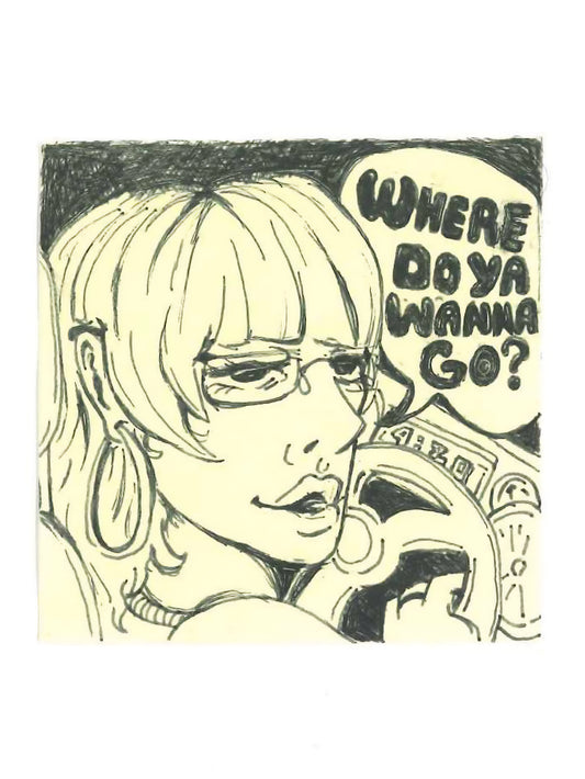 CA Fire Relief Titmouse Charity Auction - EARLY MORNING DRIVE by NIKKI HARRIGIAN