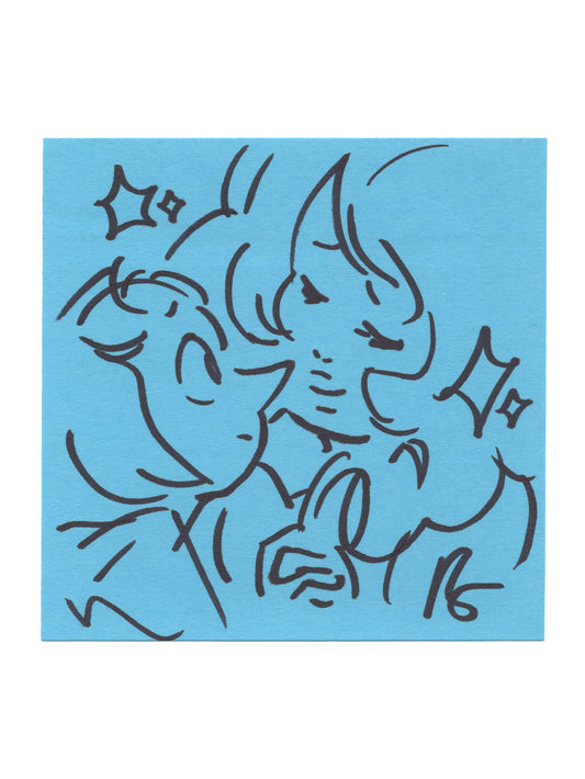 CA Fire Relief Titmouse Charity Auction - Untitled [4] by REBECCA SUGAR