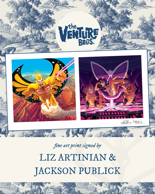 [Limited Edition] “Monarch and Dr. Mrs. The Monarch" Diptych - Signed Fine Art Print