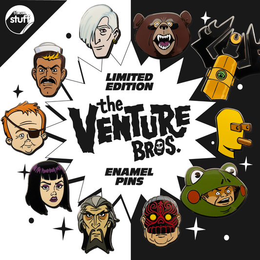 The Venture Bros. Enamel Pin FULL SET #2