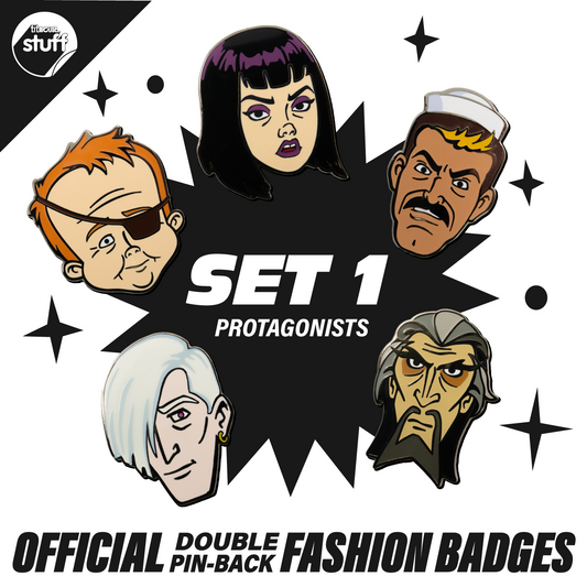 The Venture Bros. Enamel Pin PROTAGONISTS SET #2