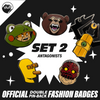 The Venture Bros. Enamel Pin ANTAGONISTS SET #2