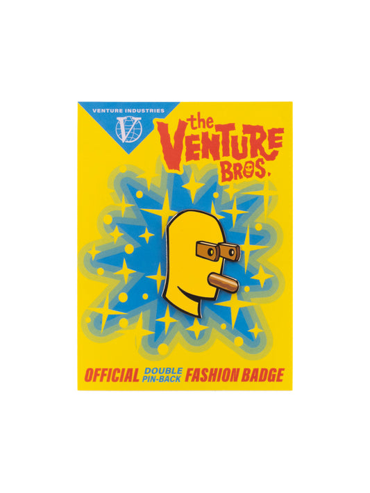 The Venture Bros. Enamel Pin - Plug Face