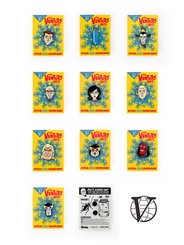 The Venture Bros. Enamel Pin FULL SET